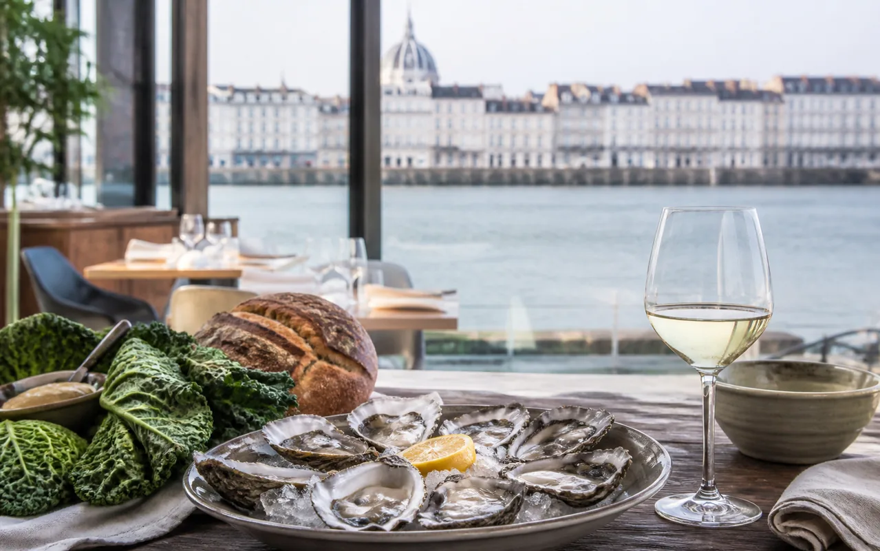Cuisine de marché aux produits frais