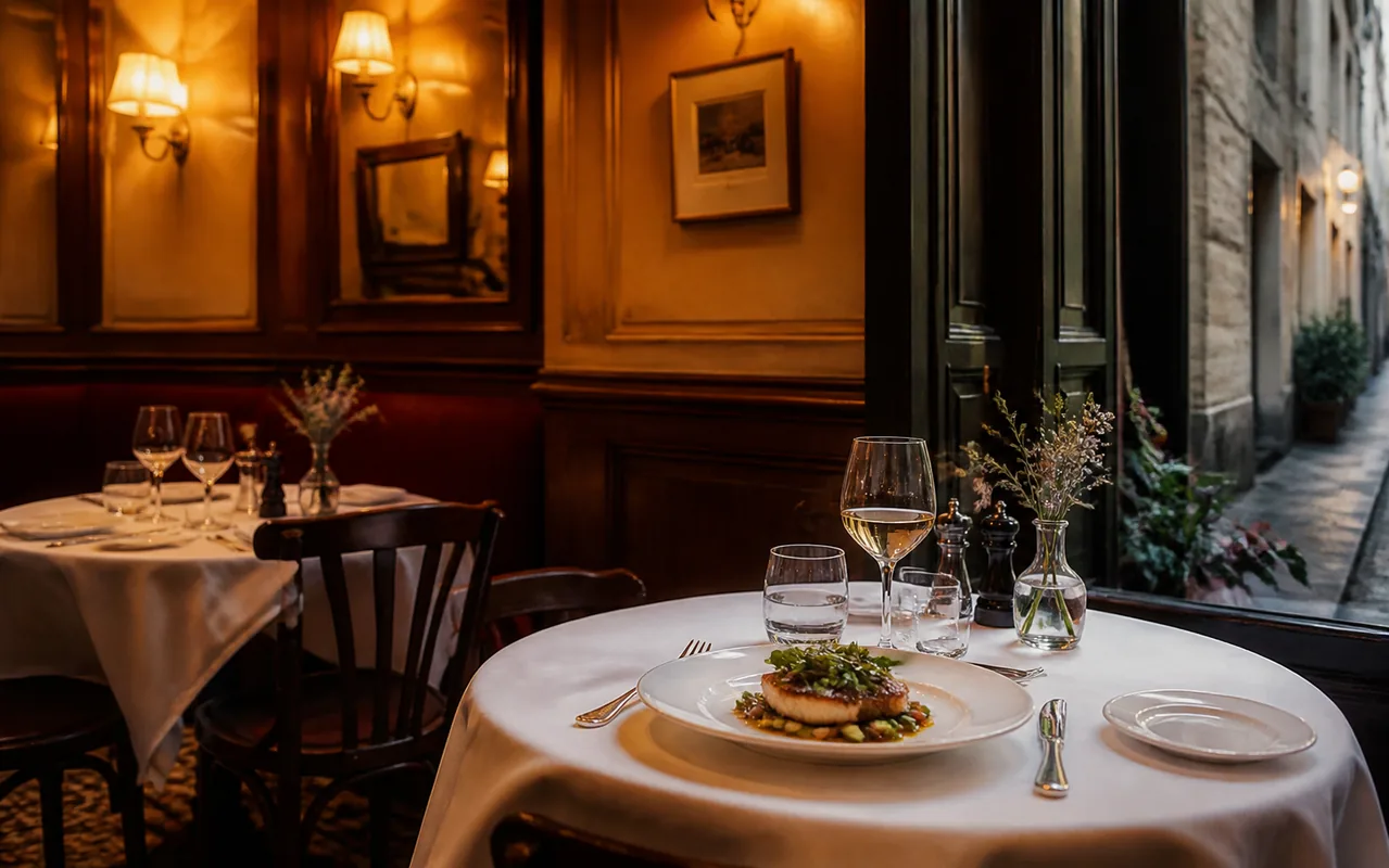 Ambiance de bistrot parisien